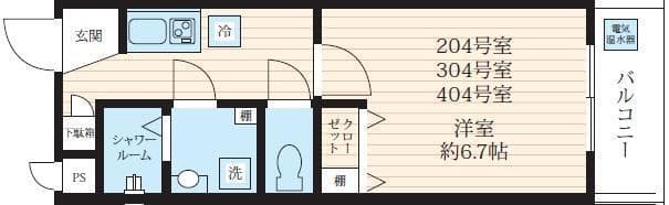 フォセット高砂 4階のその他 1