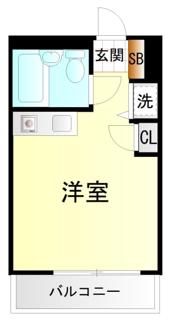 ウィンベルソロ西目白 ２１３の間取り 1