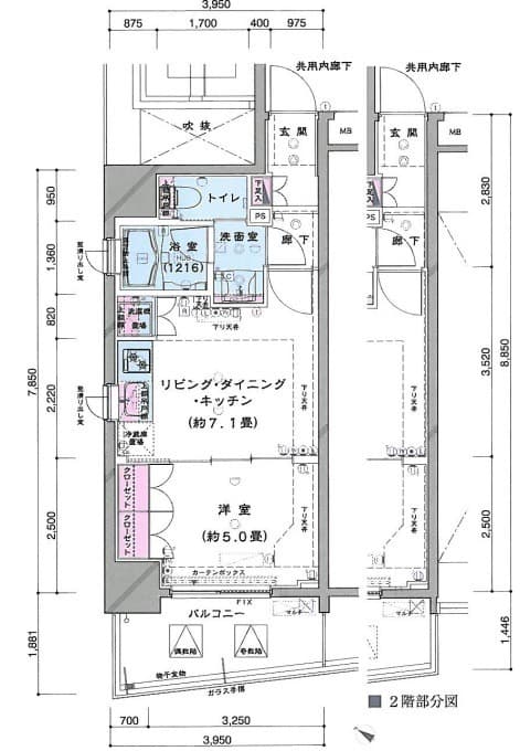 ルネサンス九段下　ザ・レジデンス 11階の間取り 1