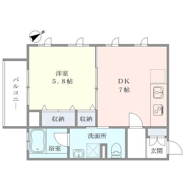 ＷＥＬＬ　Ｈｏｕｓｅ　東大井 2階の間取り 1