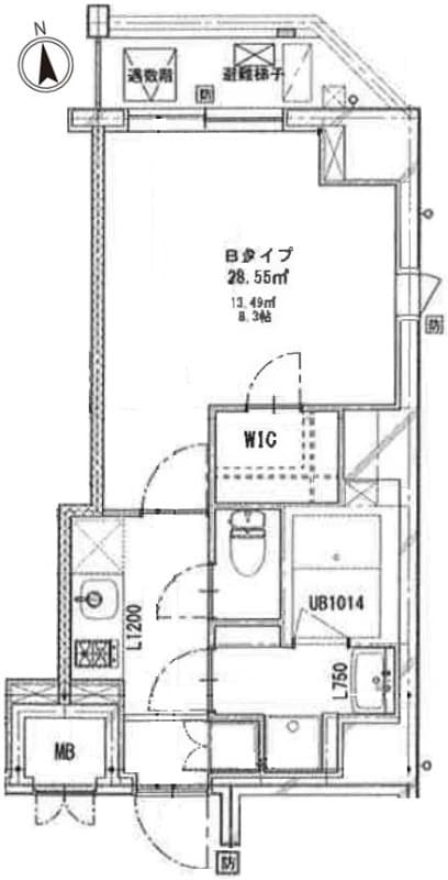 CREAL premier浅草橋 6階の間取り 1