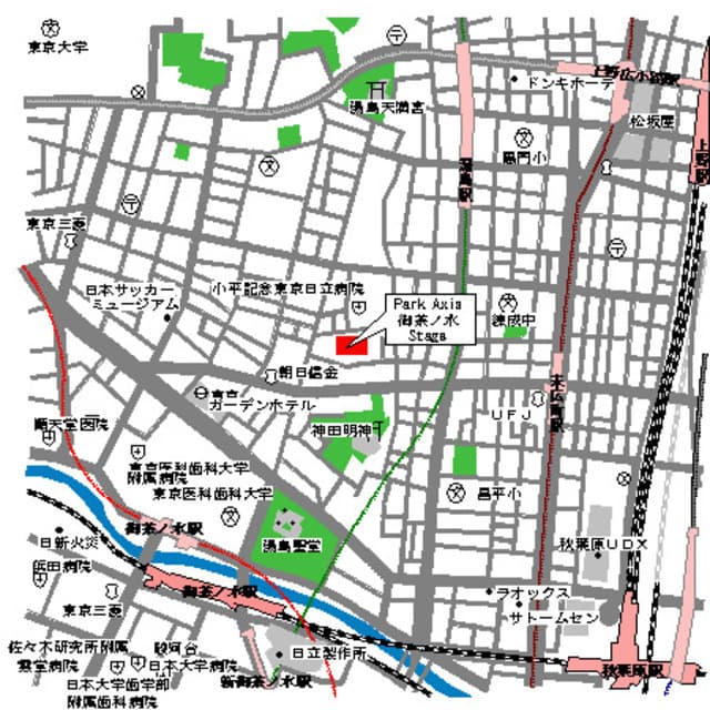 パークアクシス御茶ノ水ステージ 12階の地図 1