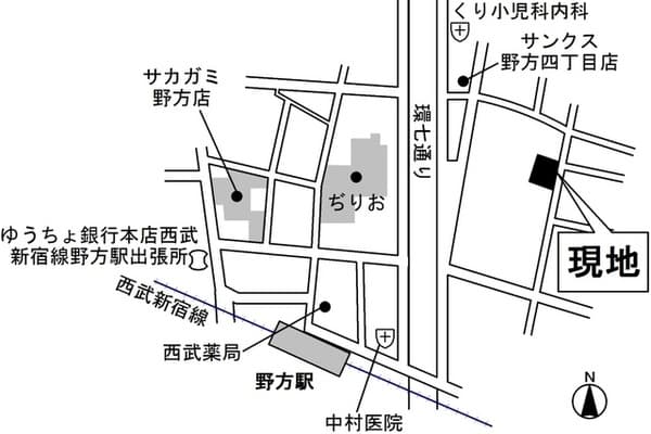 ヴェルデ・ディモーラ 1階の地図 1
