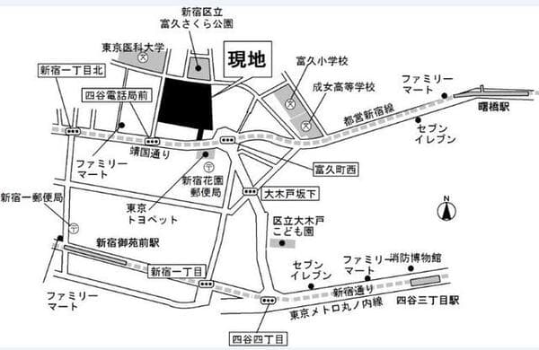 Ｔｏｍｉｈｉｓａ　Ｃｒｏｓｓ　コンフォートタワー 45階の地図 1