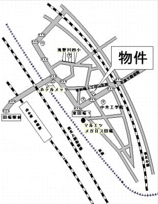 メゾン　エスポワール 2階の地図 1