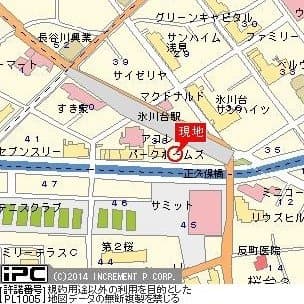 氷川台駅 徒歩1分 マンション 5階の地図 1