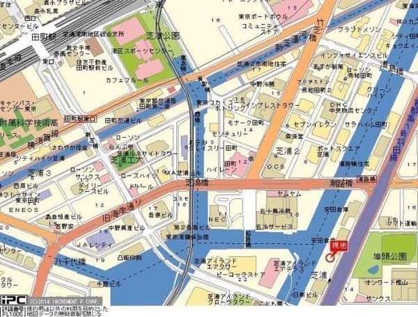 田町駅 徒歩13分 マンション 3階の地図 1