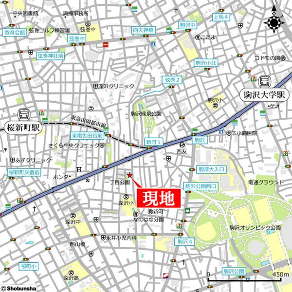 ＭＡＩＳＯＮ　Ｍ 2階の地図 1