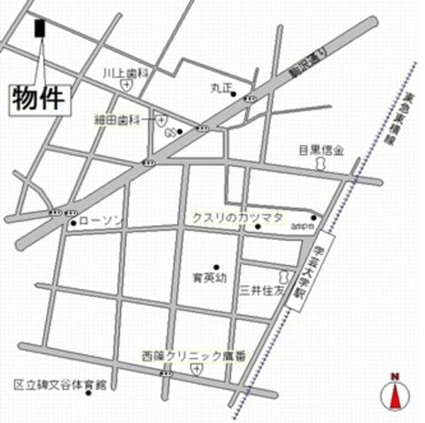 アスピラシオン 2階の地図 2