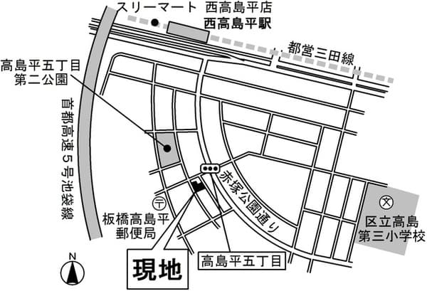 Ｈ＆Ｋハウス 2階の地図 2