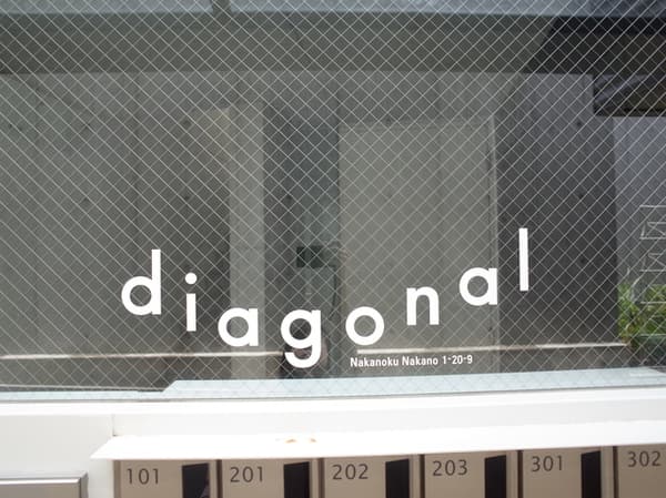 diagonal 2階の外観 2