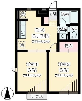 ＣＯＬＬＯＴ　ＨＯＵＳＥ 1階の間取り 1