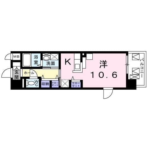 プラシ−ド 2階の間取り 1