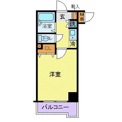 ステーションプラザロアール目黒都立大学 4階の間取り 1