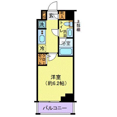 プレール・ドゥーク豊洲スクエア 7階の間取り 1