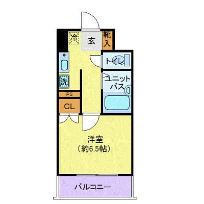 サンテミリオン芦花公園 3階の間取り 1