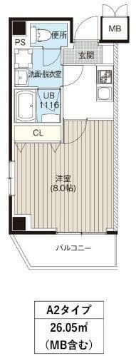 レピュア上野根岸 4階のその他 1