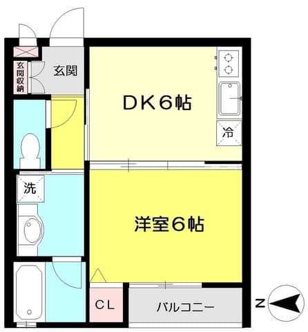 プランドゥ　ボヌール 1階の間取り 1