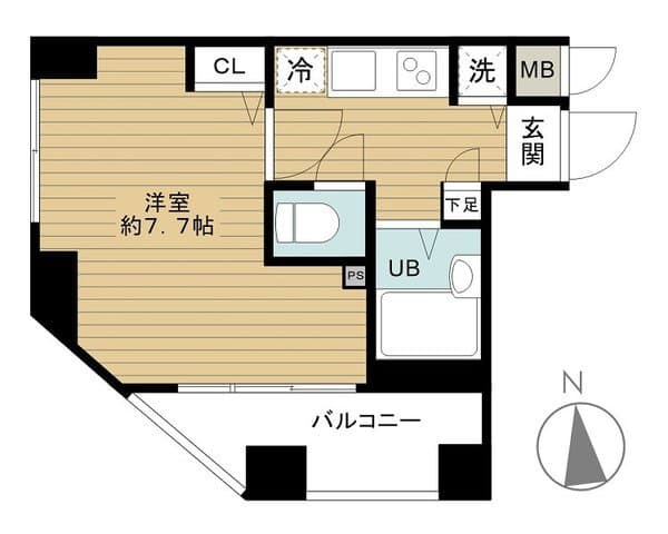 新富町駅3分マンション 2階のその他 1