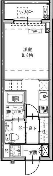 B CITY APARTMENT SHINAGAWA WEST 1階のその他 1