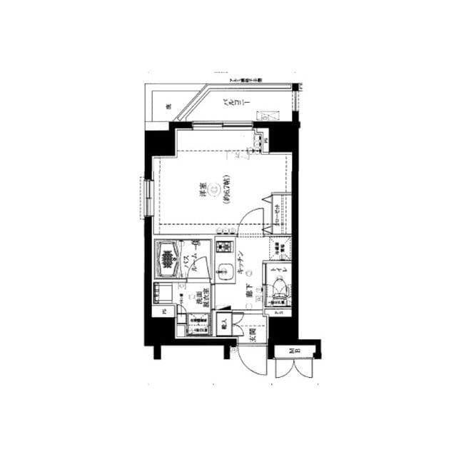 フェニックス浜松町 2階の間取り 1