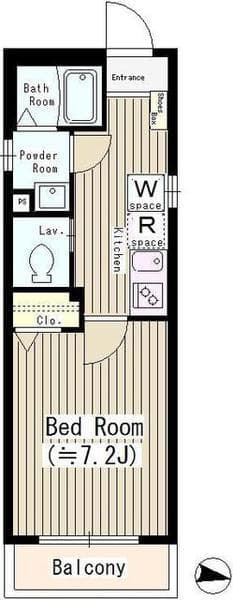 ＴＯＫＹＯ　ＦＬＡＴ 2階の間取り 1