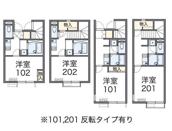 レオネクストベルメゾン 1階の間取り 1