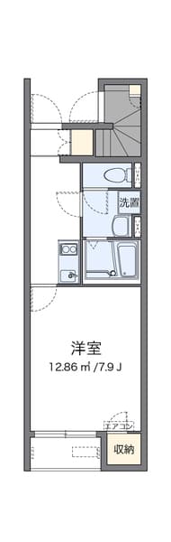 レオネクストすこやか 1階の間取り 1