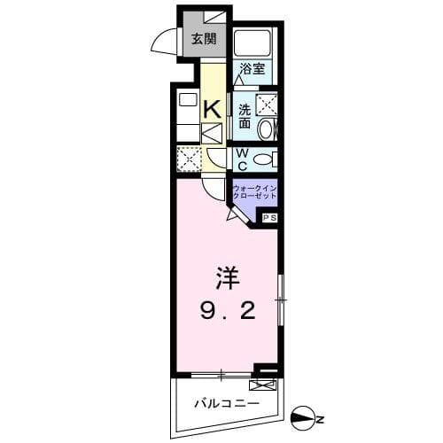 Ｒ＆Ｂ阿佐ヶ谷 1階の間取り 1