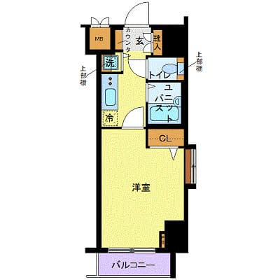 トーシンフェニックス初台弐番館 5階の間取り 1