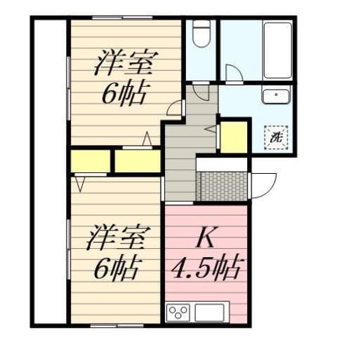 アドバンス 3階の間取り 1