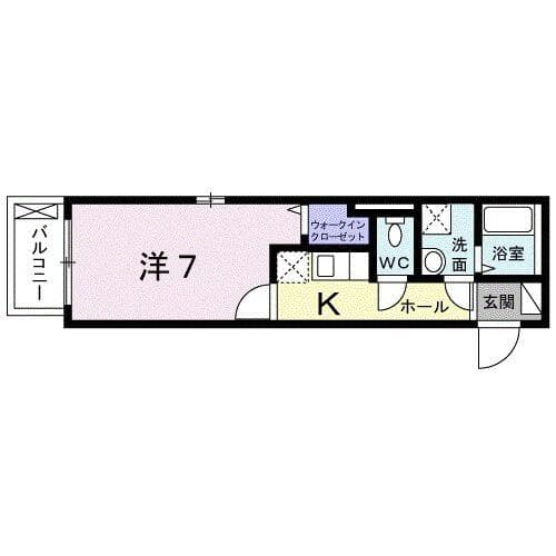 ラ・セリーナ中野　Ｋ・Ｍ・Ｈ 3階の間取り 1