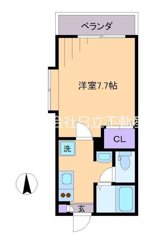 セレ中野新橋 1階の間取り 1