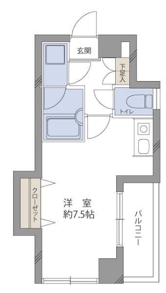 クオーレ目白台 4階の間取り 1