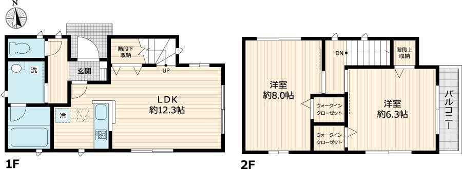 豊島区高田１丁目戸建 1階の間取り 1