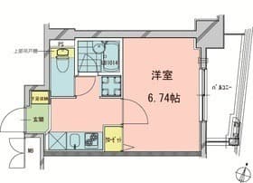 本郷エーワン東大前 5階の間取り 1