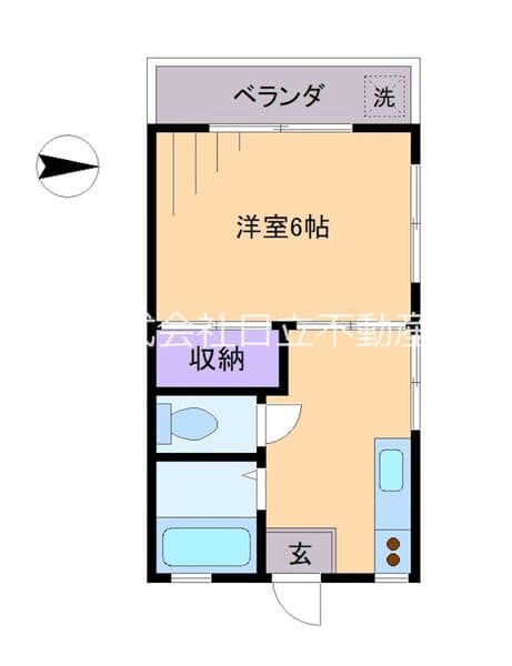 笹塚ＩＭＡハウス 2階の間取り 1