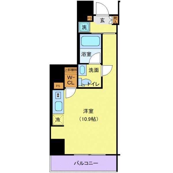 ベルシード西巣鴨 2階の間取り 1