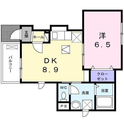 K＆K Halekulani 1階の間取り 1