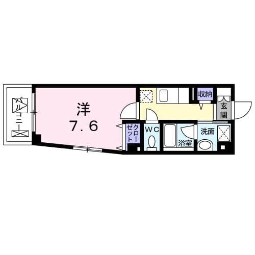 ファインピーク　品川 3階の間取り 1