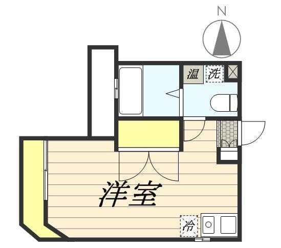 Ｃｈｅｒｉｅ 3階の間取り 1