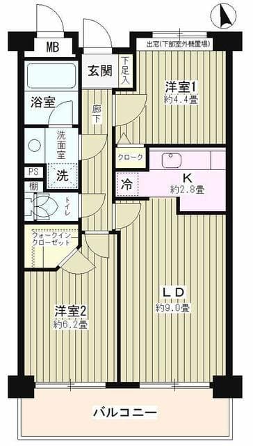 ステラコート 5階の間取り 1