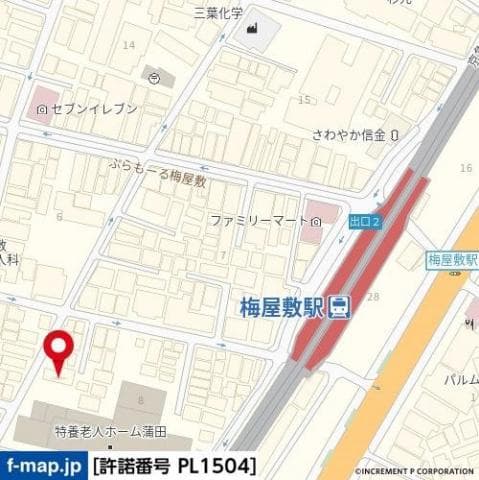 レークマンションⅡ 3階の間取り 1