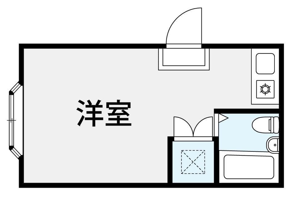 カトレアハウス 1階の間取り 1