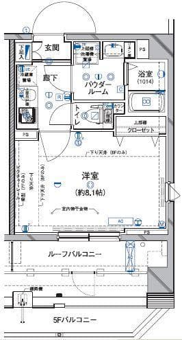 ARTESSIMOSTELLA 6階の間取り 1