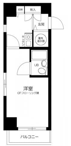 西荻窪駅 徒歩2分 マンション 4階の間取り 1