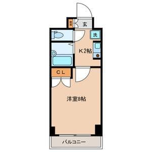 フォレシティ秋葉原 7階の間取り 1