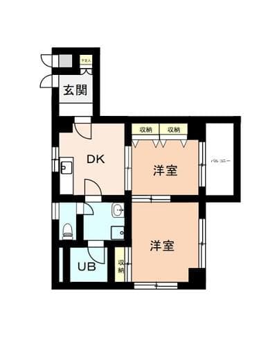 DRホームズ荻窪 3階の間取り 1