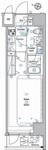 アンベリール亀戸パーク 6階の間取り 1