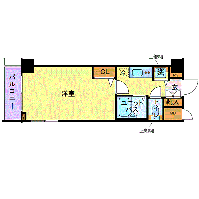 トーシンフェニックス日本橋兜町参番館 8階の間取り 1